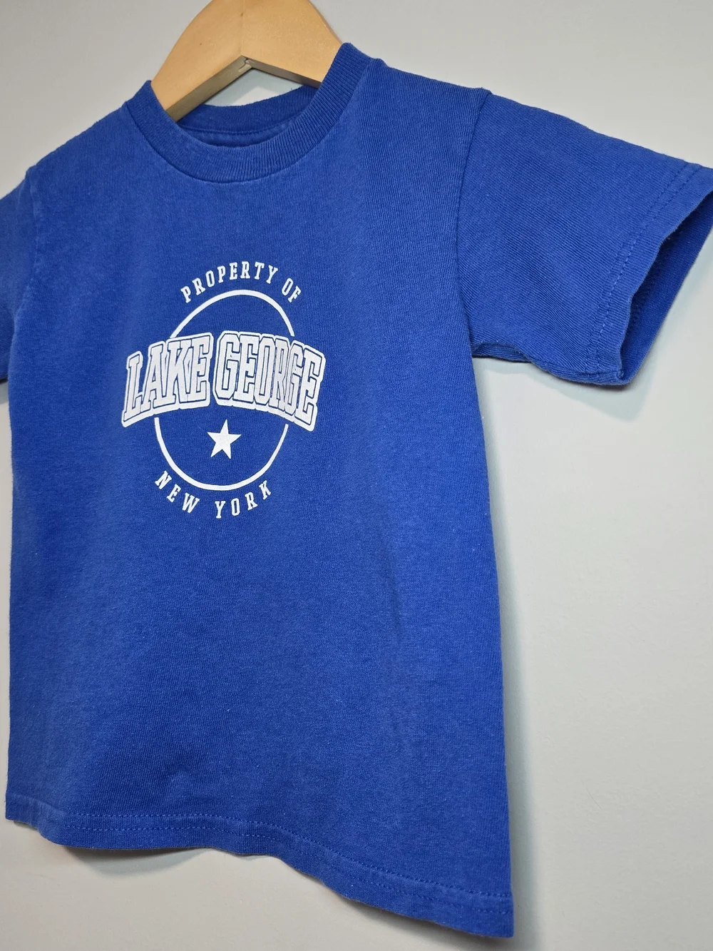 Kids' Blue Graphic Tee 